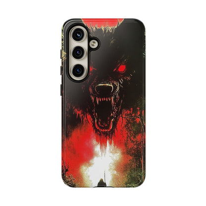 Crimson Wolf Samsung S24 Case - Tough