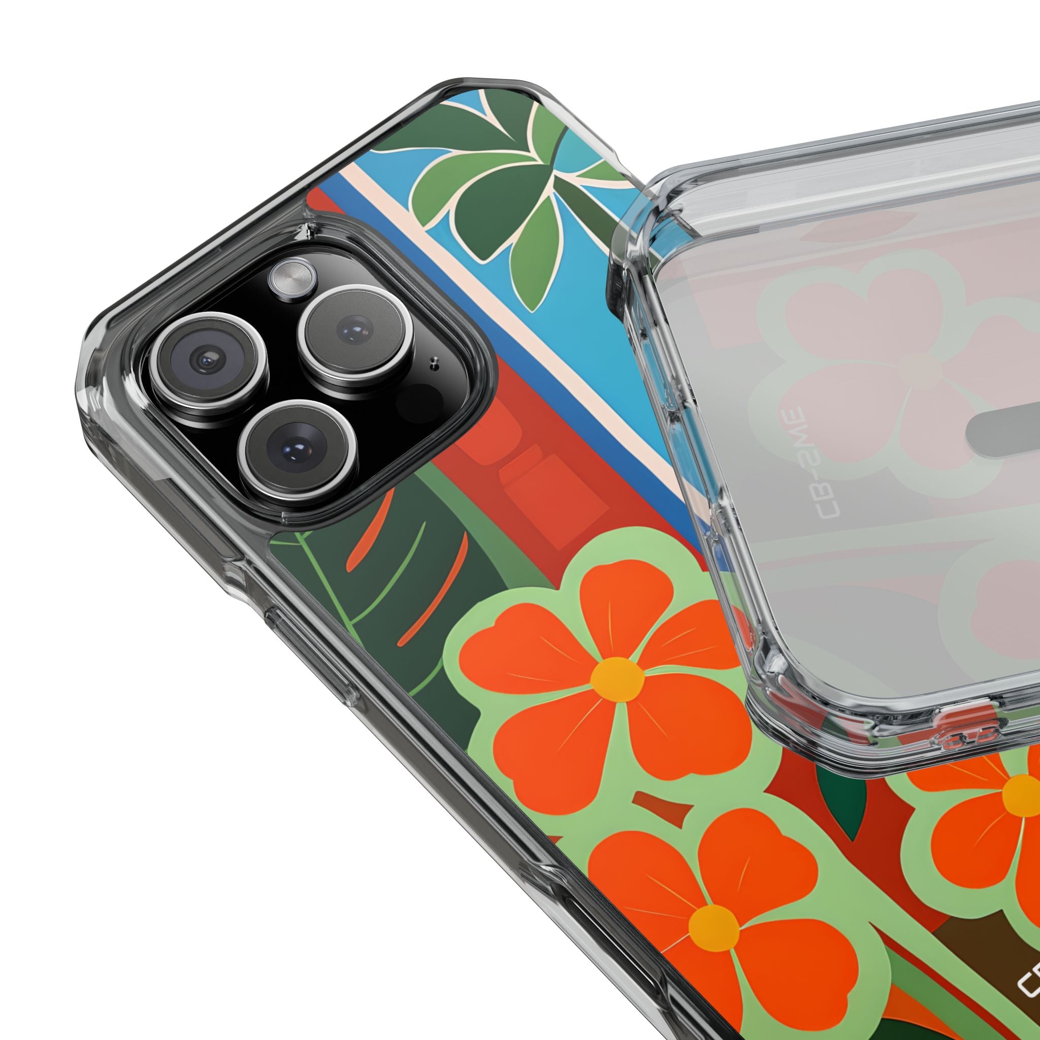 Tropical Geometry Harmony iPhone Case - Impact