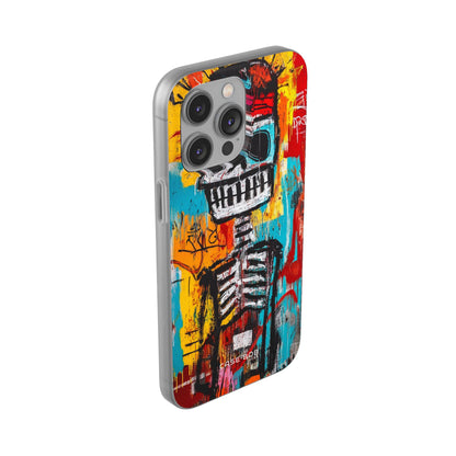 Skeleton Riot iPhone 14 Pro Max Case - Soft