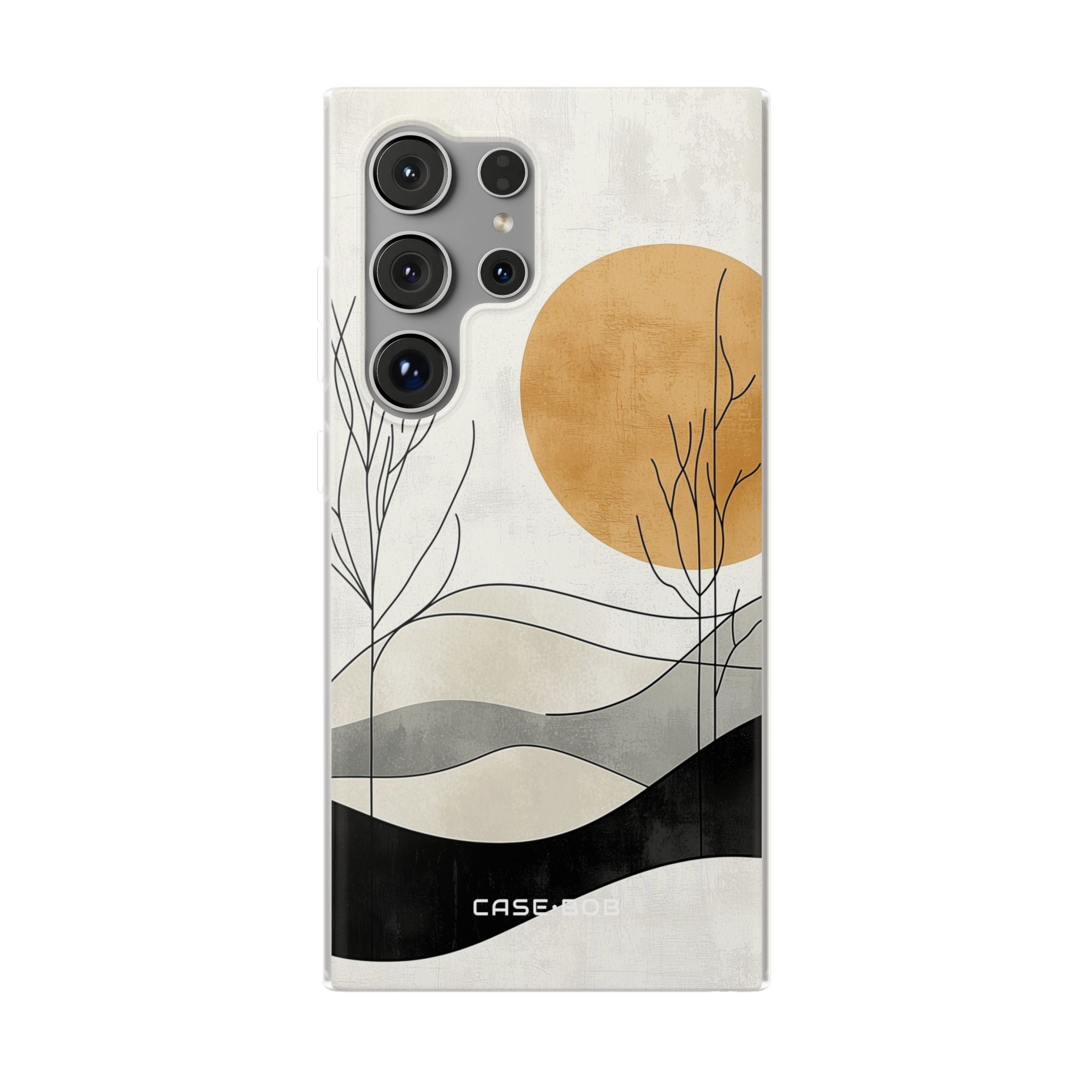 Orange Halo Samsung S24 Ultra Case - Soft