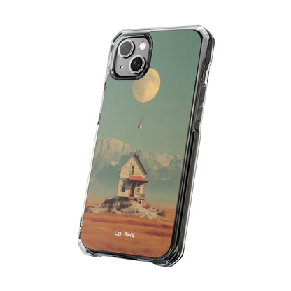 Moon Hovers Low iPhone Case - Impact