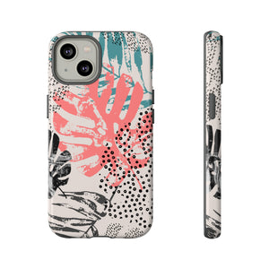 Rough Grunge Tropical - Protective Phone Case