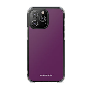 Palatinate Purple | Handyhülle für iPhone (Clear Impact Case - Magnetisch) 