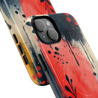 Vibrant Floral Energy iPhone 15 | Tough+ Phone Case