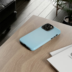 Gradient Light Blue - Protective Phone Case