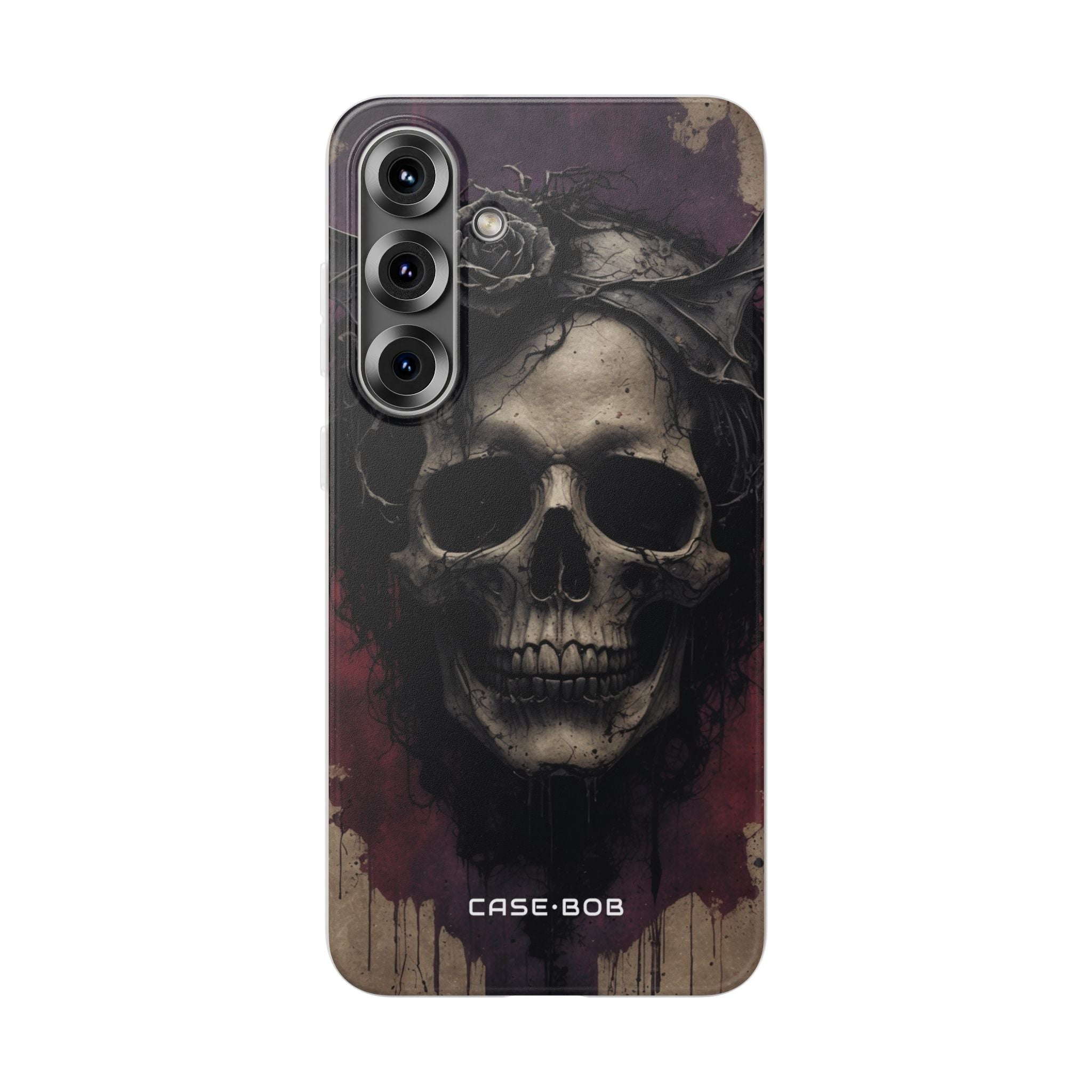 Skull Nocturne Samsung S25 Plus Case - Soft