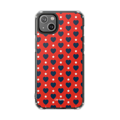 Hearts Dance Bright iPhone Case - Impact