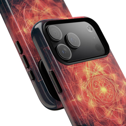 Radiant Mandala iPhone 17 Pro Max Case - Tough+