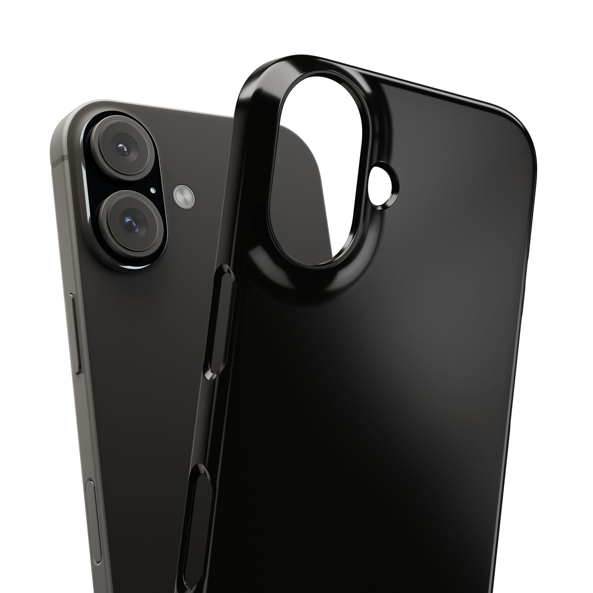 Black - Slim iPhone 16 Phone Case