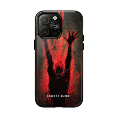 Gothic Crimson Ascension iPhone 14 | Tough+ Phone Case