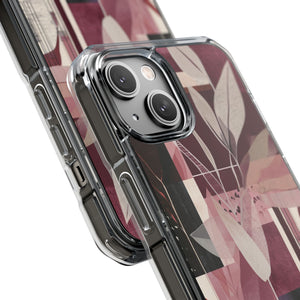 Marsala  Showcase | Phone Case for iPhone (Clear Impact Case - Magnetic)