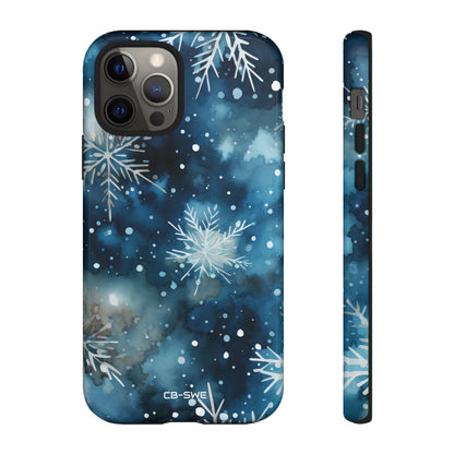 Snowflakes Dance Gracefully - iPhone Case