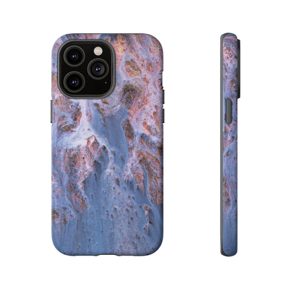 Blue Ice Ink Art iPhone Case (Protective) iPhone 14 Pro Max Matte Phone Case