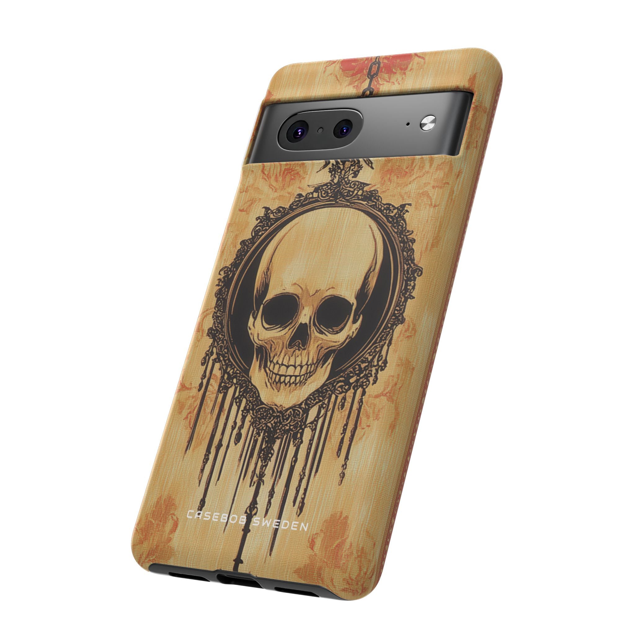 Gothic Skull Elegance Google Pixel 7 - Tough Phone Case