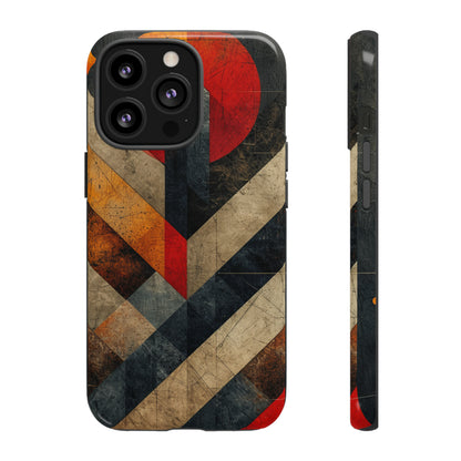 Art Deco Geometry Extravaganza - Protective Phone Case