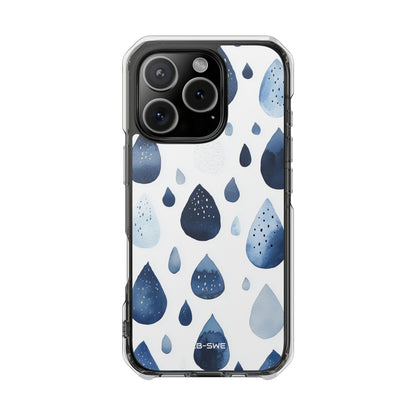 Droplets Flow Softly iPhone Case - Impact