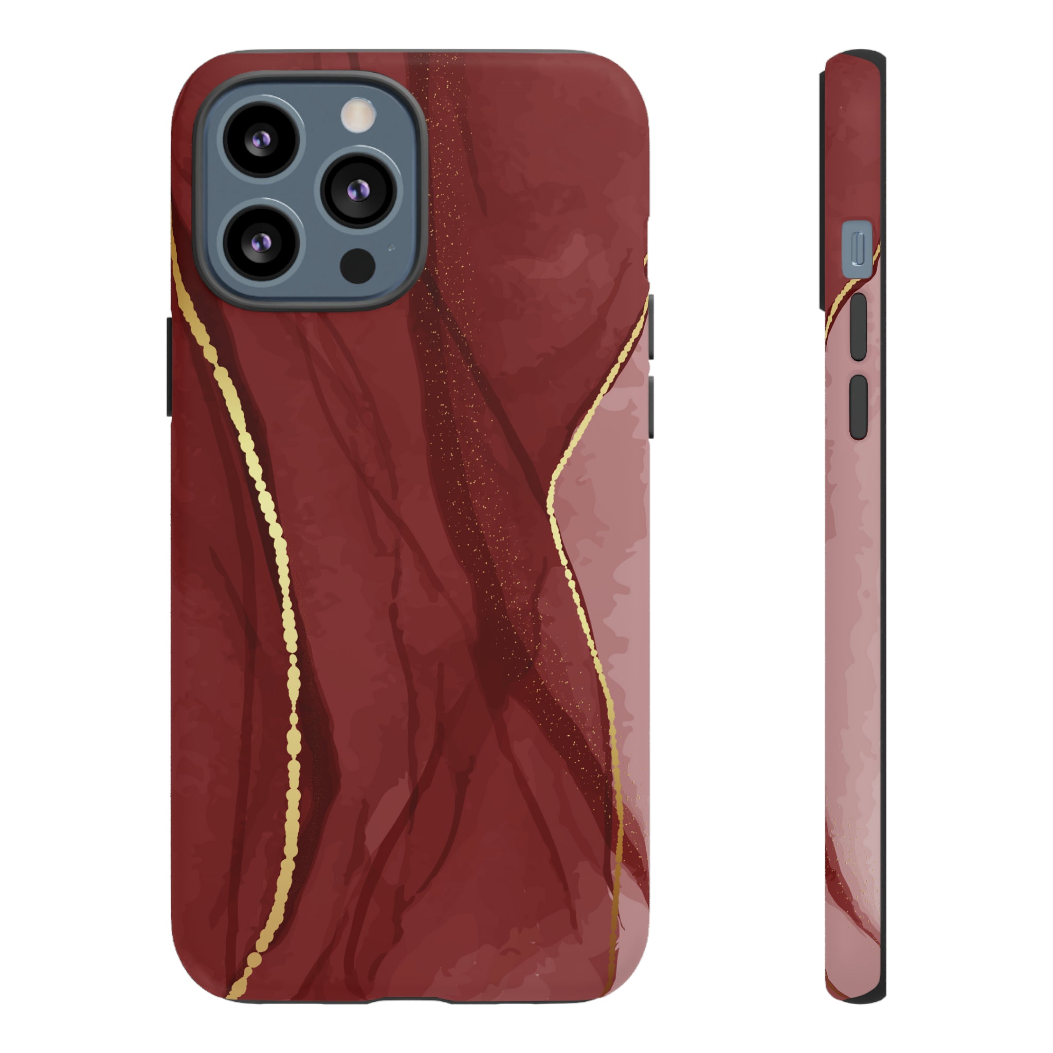 Dark Red - Protective Phone Case