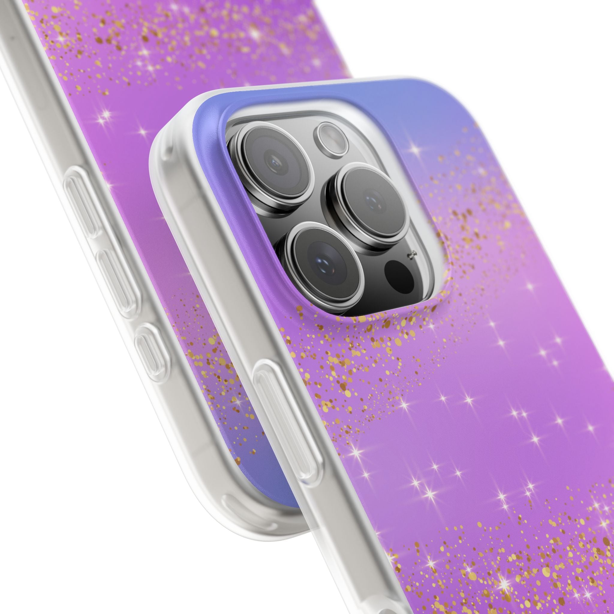 Golden Glide iPhone 16 Pro Case - Soft