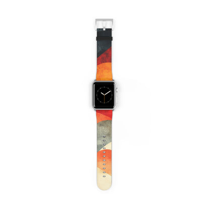 Crimson Ripples - Watch Band