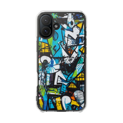 White Ripple Drift iPhone 16 Plus Case - Impact