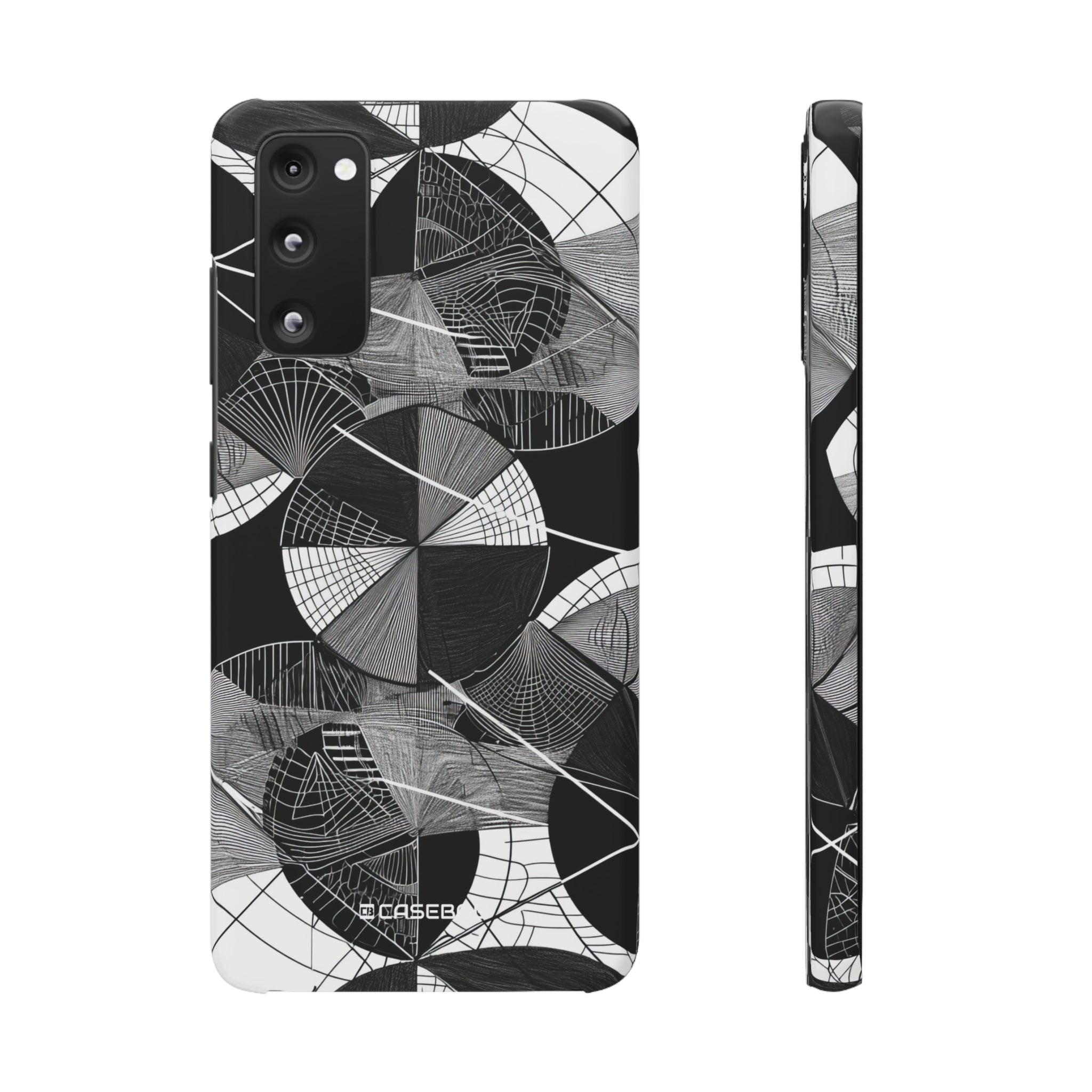 Geometric Elegance | Slim Phone Case for Samsung