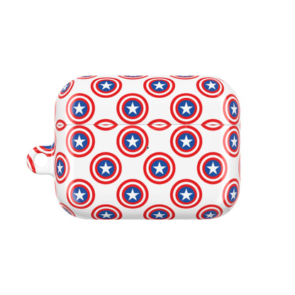 Star Shield Pattern - AirPods Case