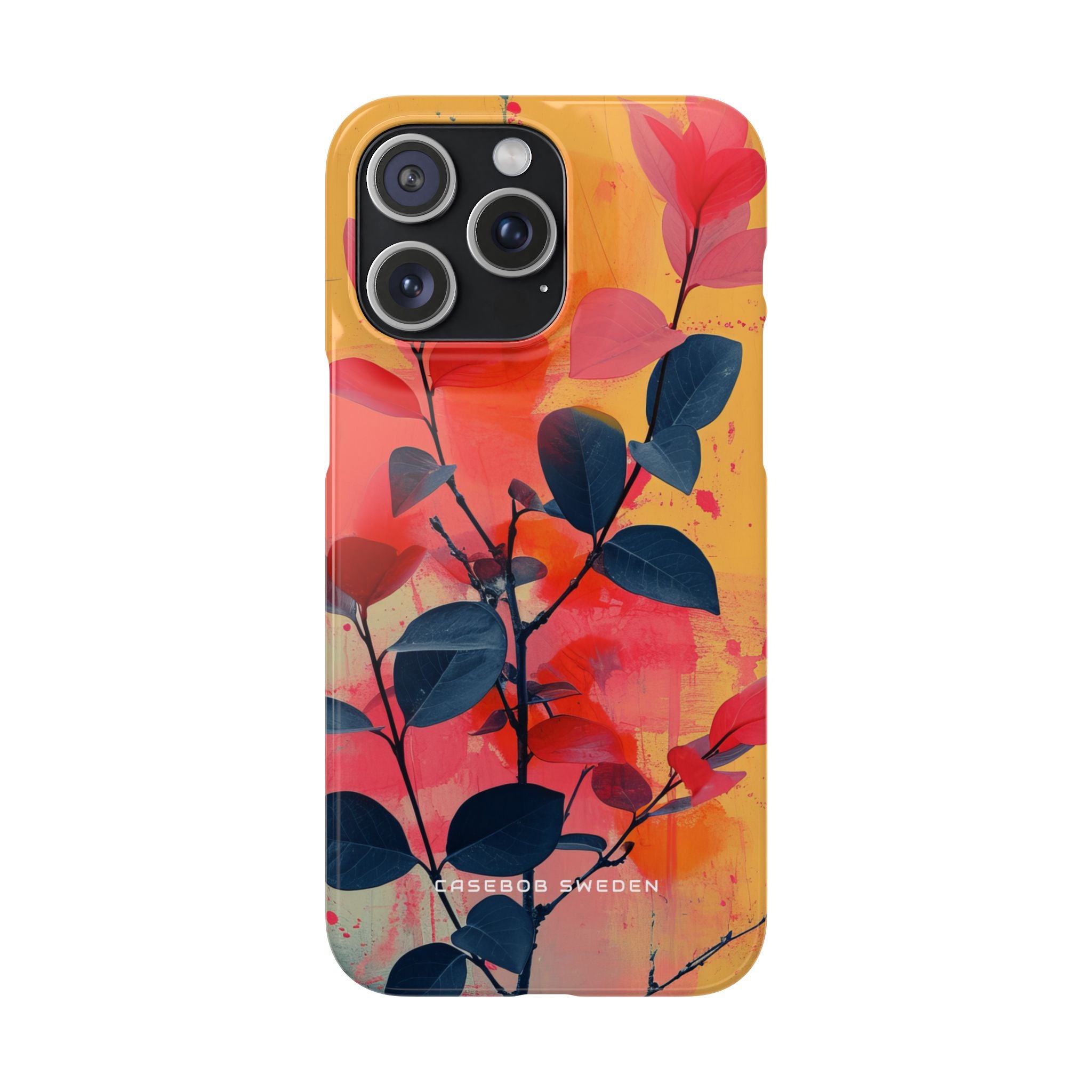 Vivid Floral Harmony iPhone 15 - Slim Phone Case