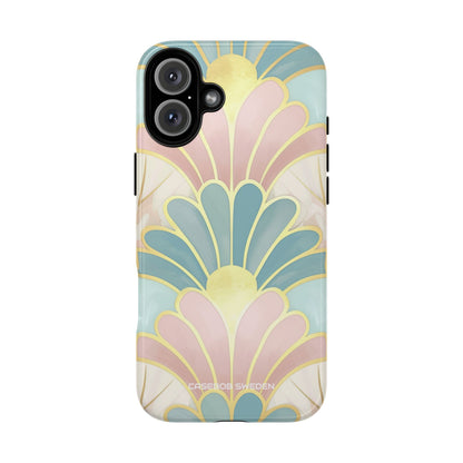 Pastel Deco Elegance - Tough iPhone 16 Phone Case