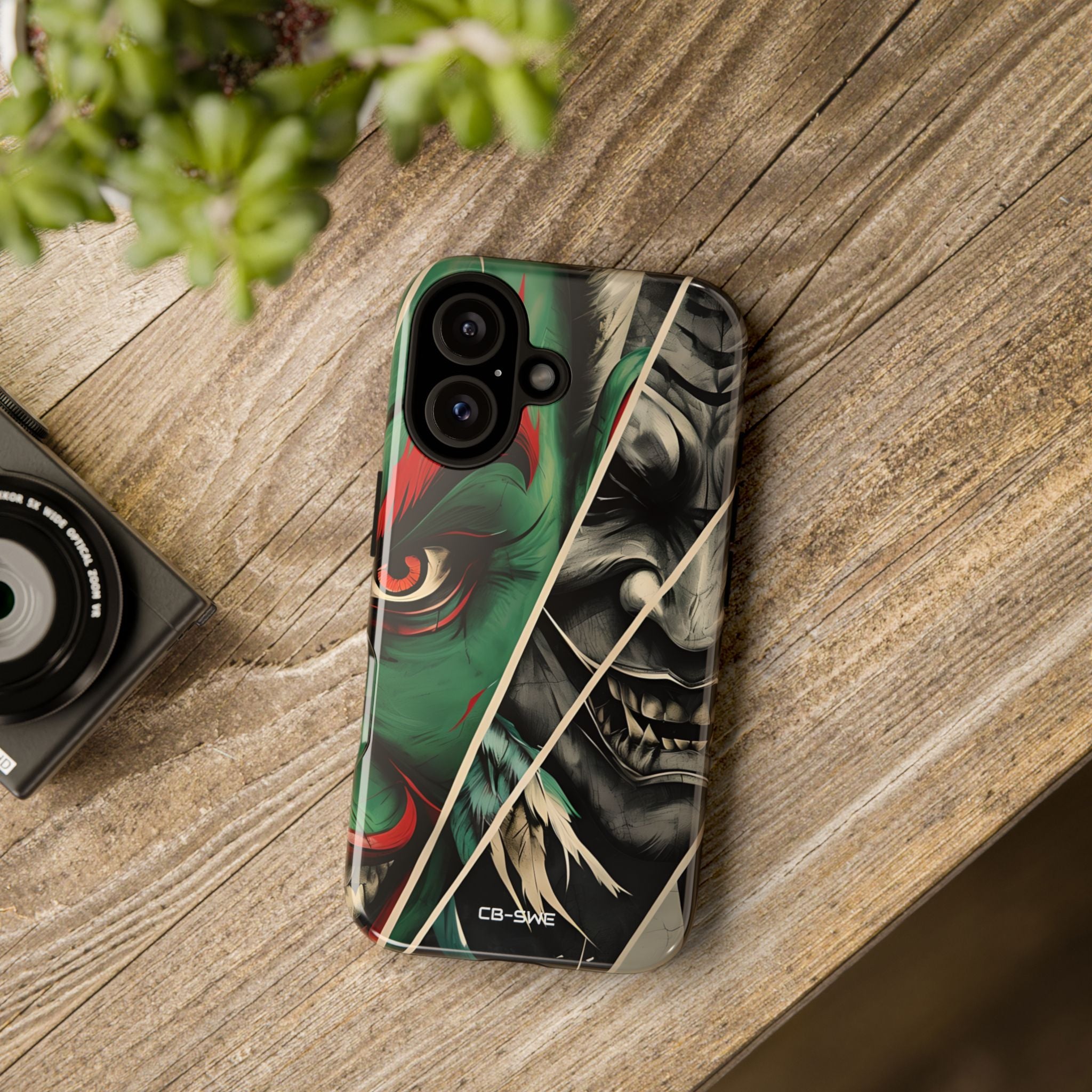 Demonic Panels Clash - iPhone Case