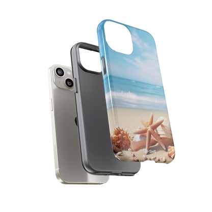 Shells Rest Beneath Waves - iPhone Case