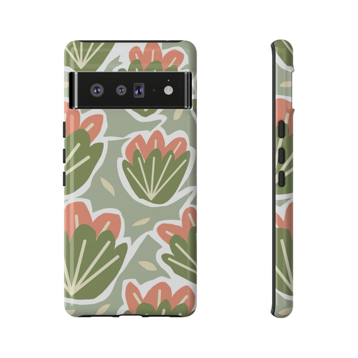 Earth Happy Flower - Protective Phone Case