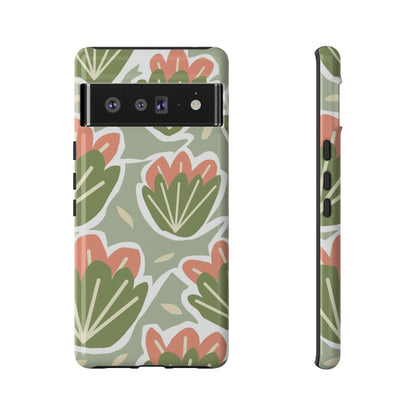 Earth Happy Flower - Protective Phone Case