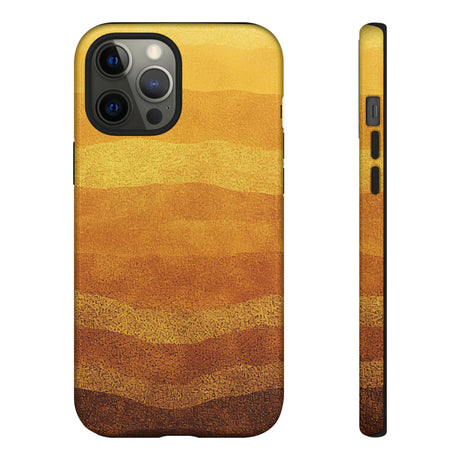 Sunset Gleam: Radiant Gradient - Protective Phone Case