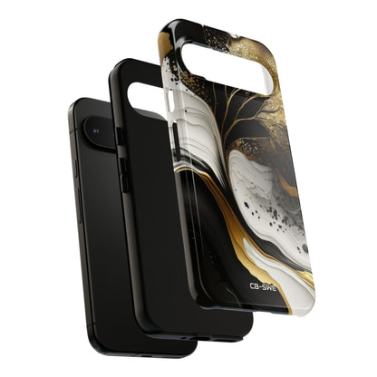 Gold Swirl Elegance - Google Pixel Case