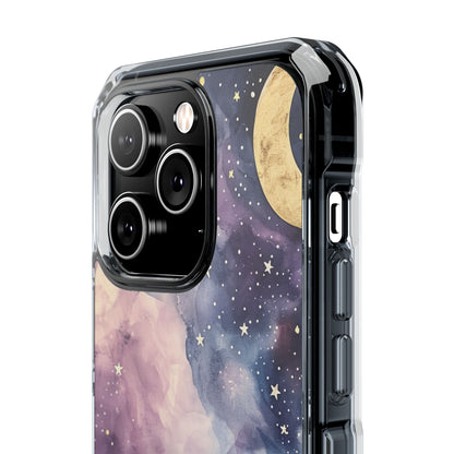 Dreamy Celestial Night - Clear Impact iPhone 14 Phone Case