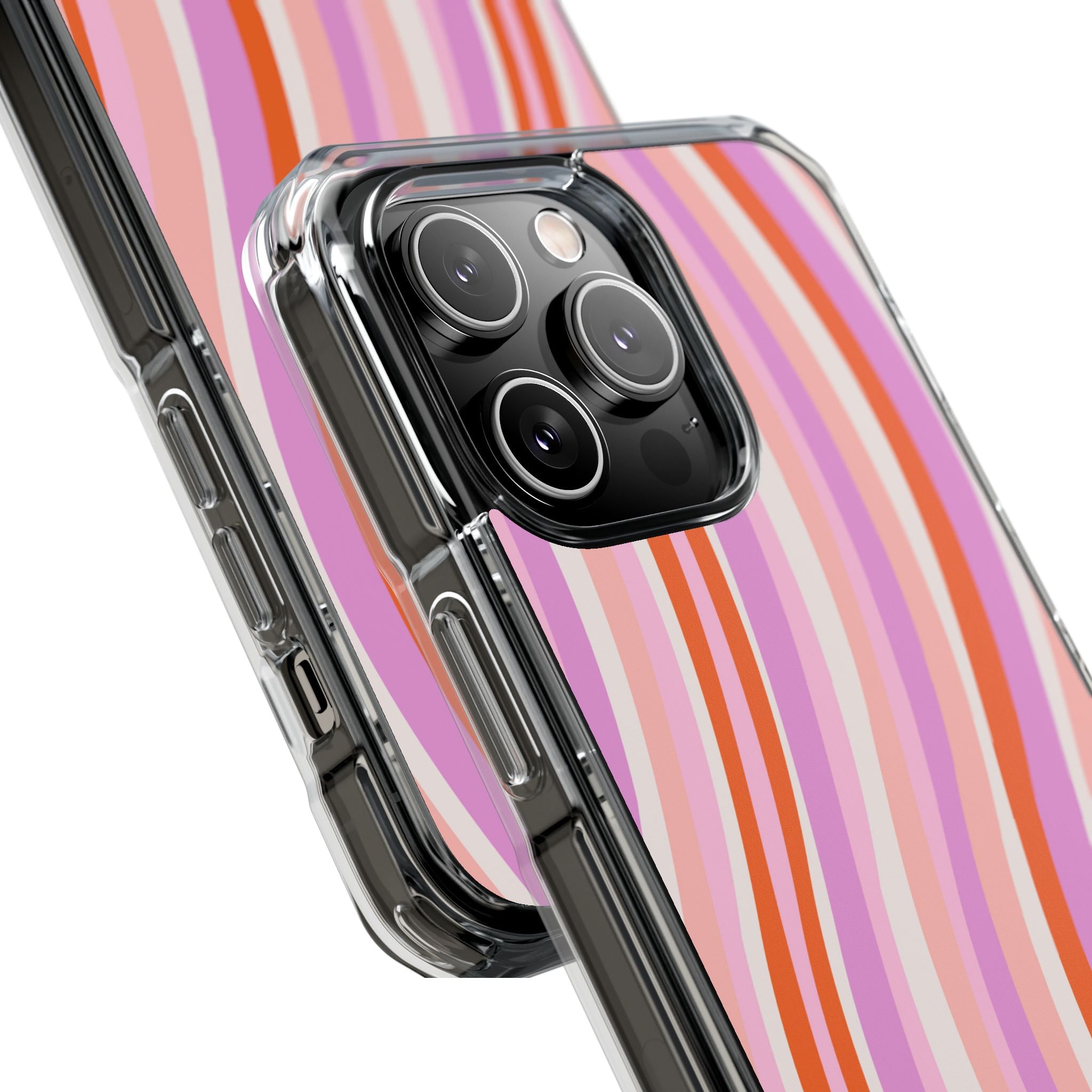 Vibrant Wave Symphony iPhone Case - Impact