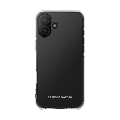 Charcoal Black - Clear Impact iPhone 16 Phone Case