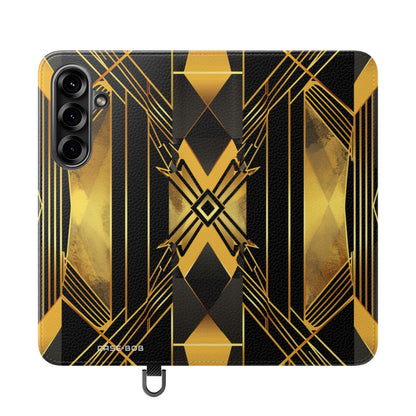 Golden Xcape - Samsung S25 Case - Wallet