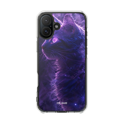 Mystical Starlit Cat iPhone Case - Impact