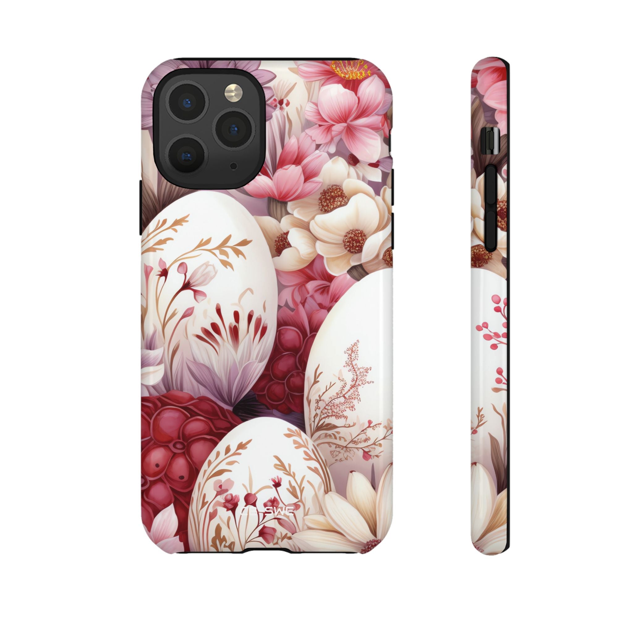 Floral Eggs Bloom - iPhone Case