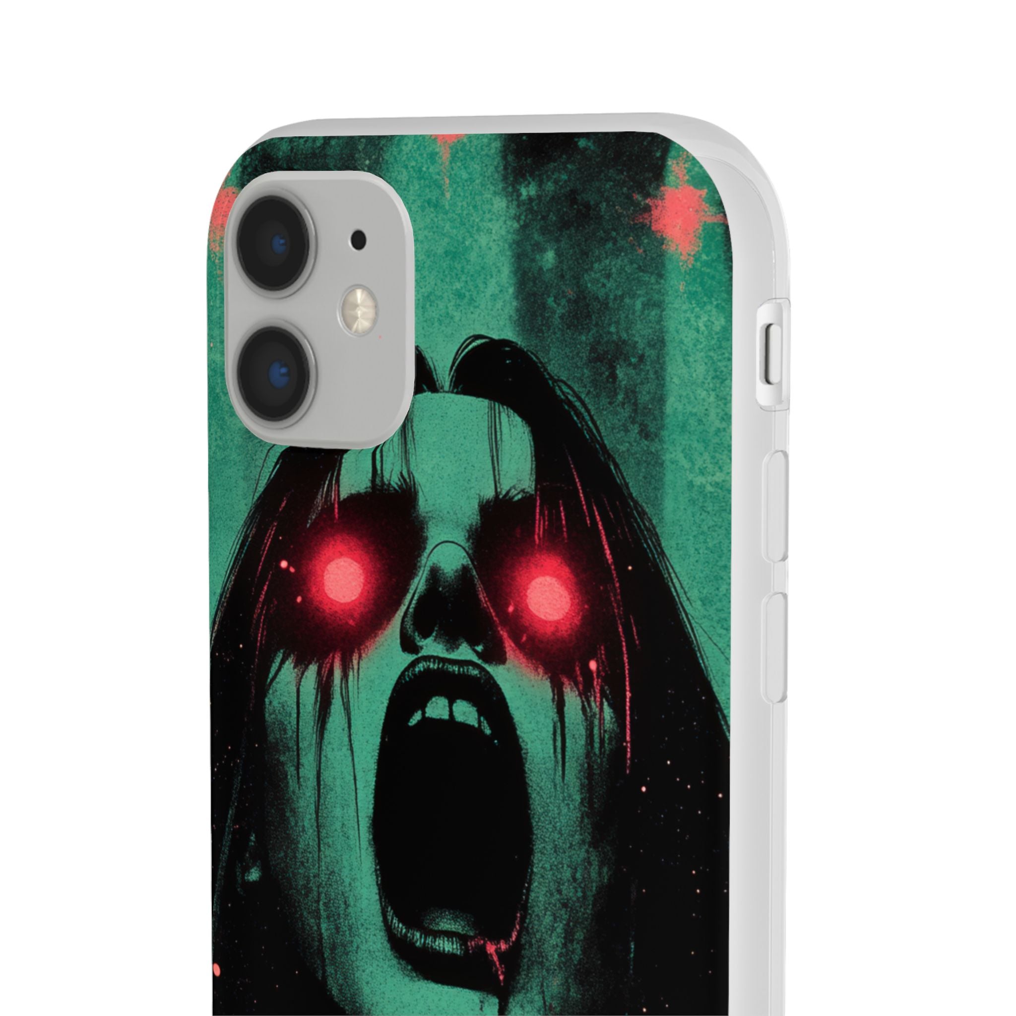 Haunting Glow of Gothic Eyes iPhone 11 - Flexi Phone Case