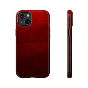 Grunge Red - Protective Phone Case