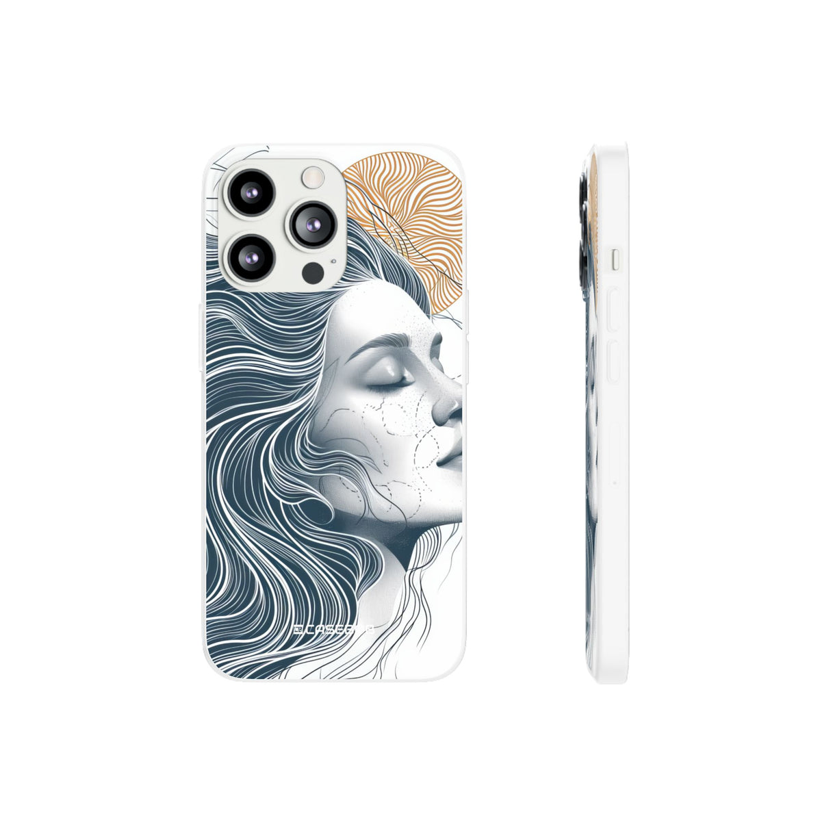 Serene Abstraction | Flexible Phone Case for iPhone