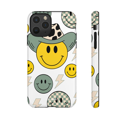 Pop Art Smiley Party - iPhone Case