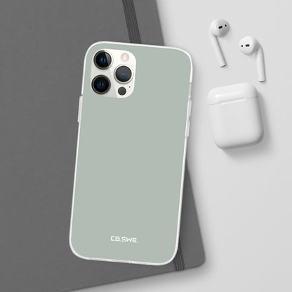 Aschgraue iPhone-Hülle – Flexi