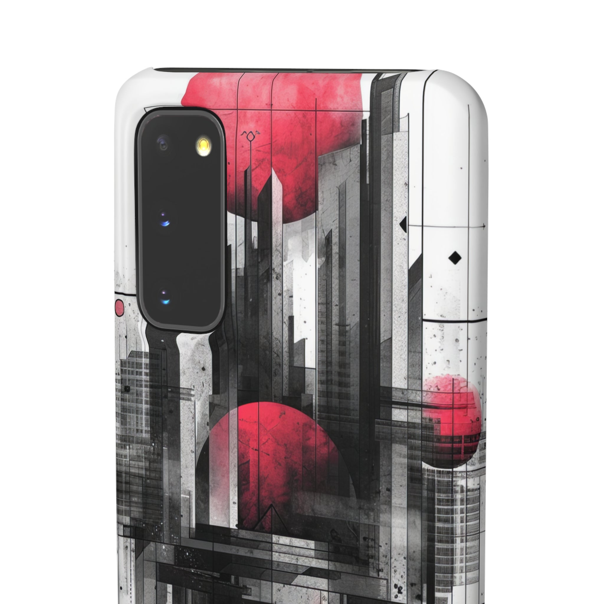 Cyber Gridscape | Slim Phone Case for Samsung