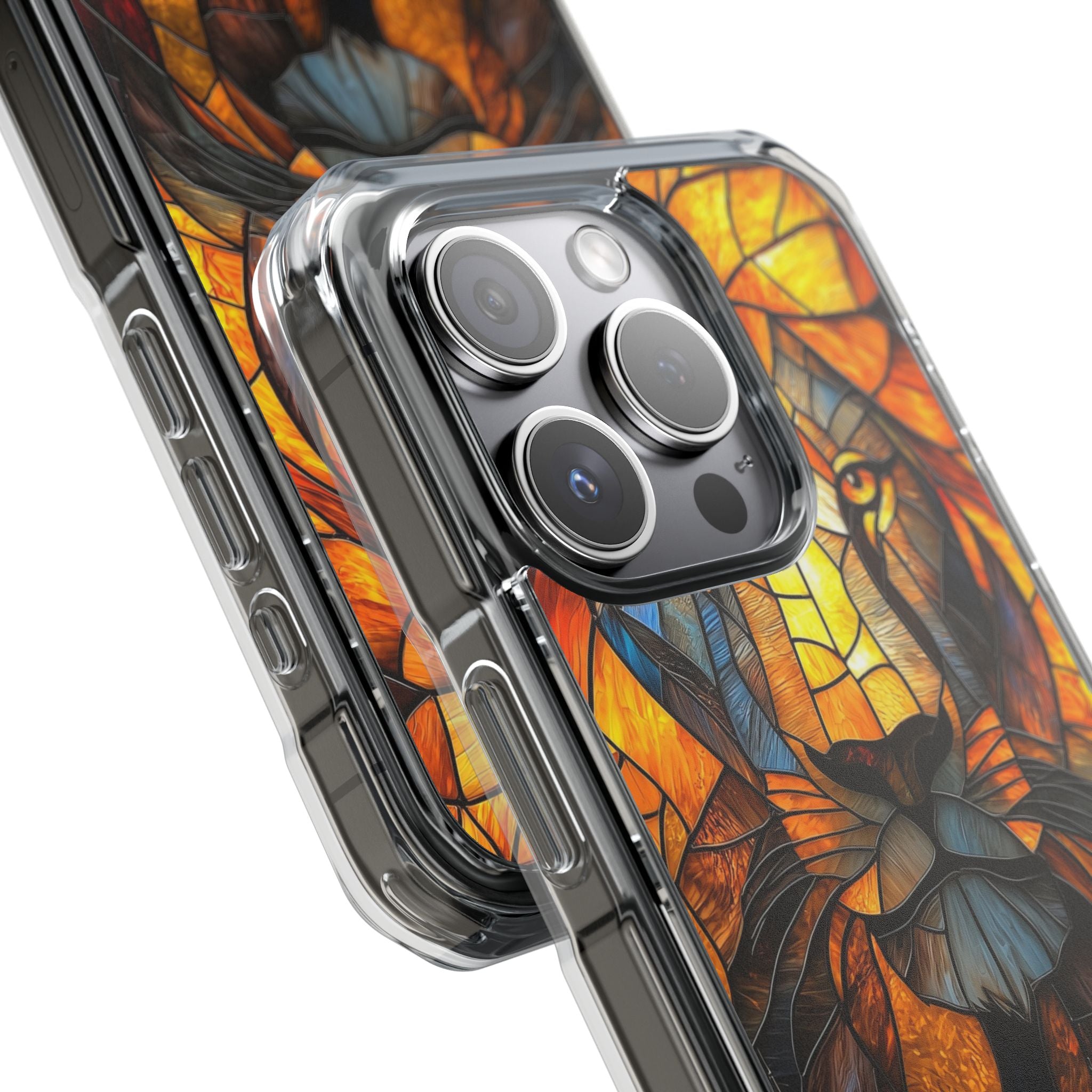 Lion Radiance iPhone 15 Pro Case - Impact