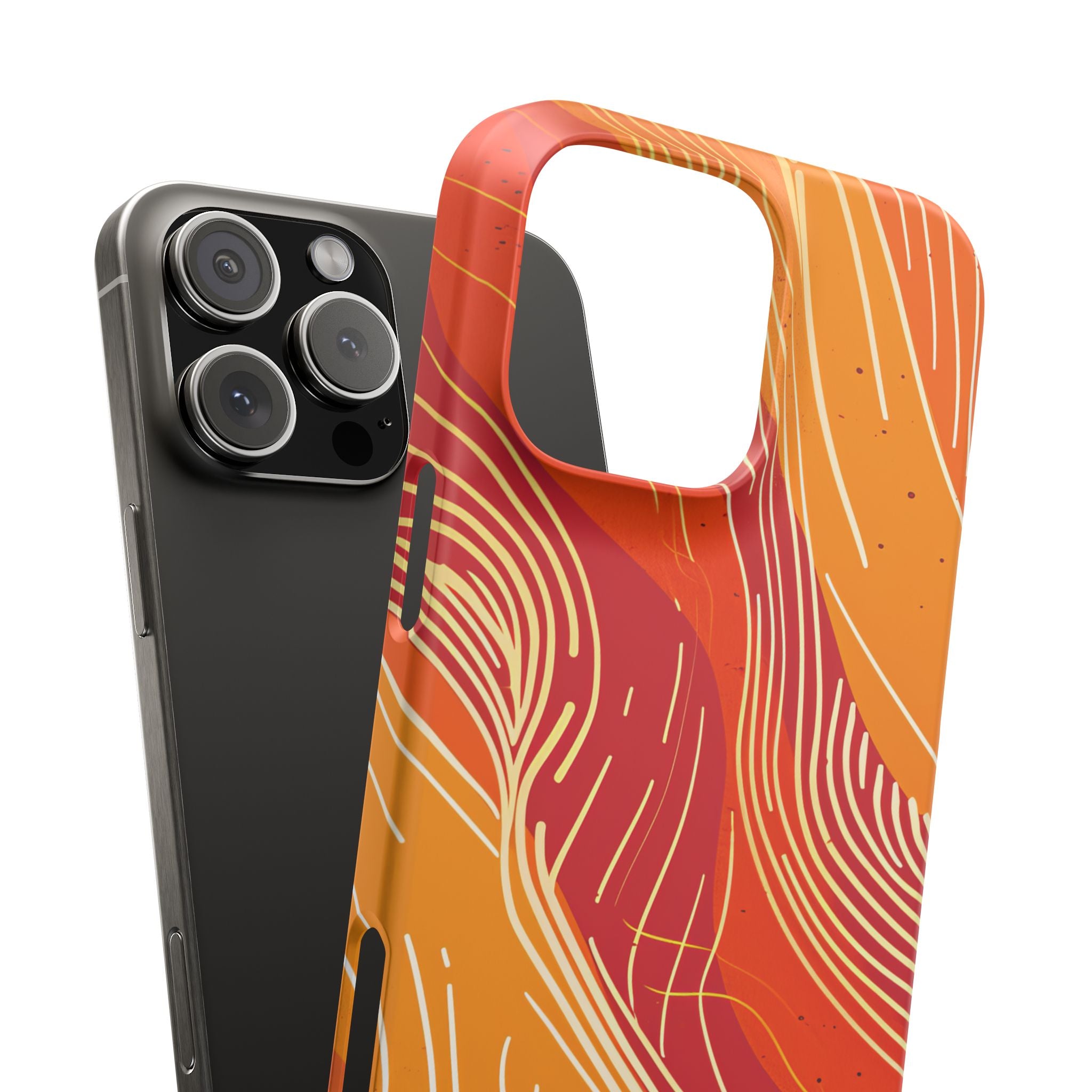 Gradient Flowwave Essence iPhone 16 - Slim Phone Case