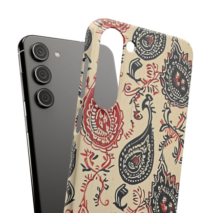 Vintage Paisley Elegance Samsung S23 - Slim Phone Case