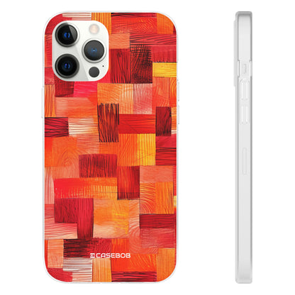 Warm Tone Pattern | Phone Case for iPhone (Flexible Case)